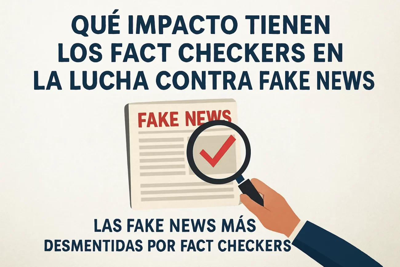 qué impacto tienen los fact checkers en la lucha contra fake news Las fake news más desmentidas por fact checkers