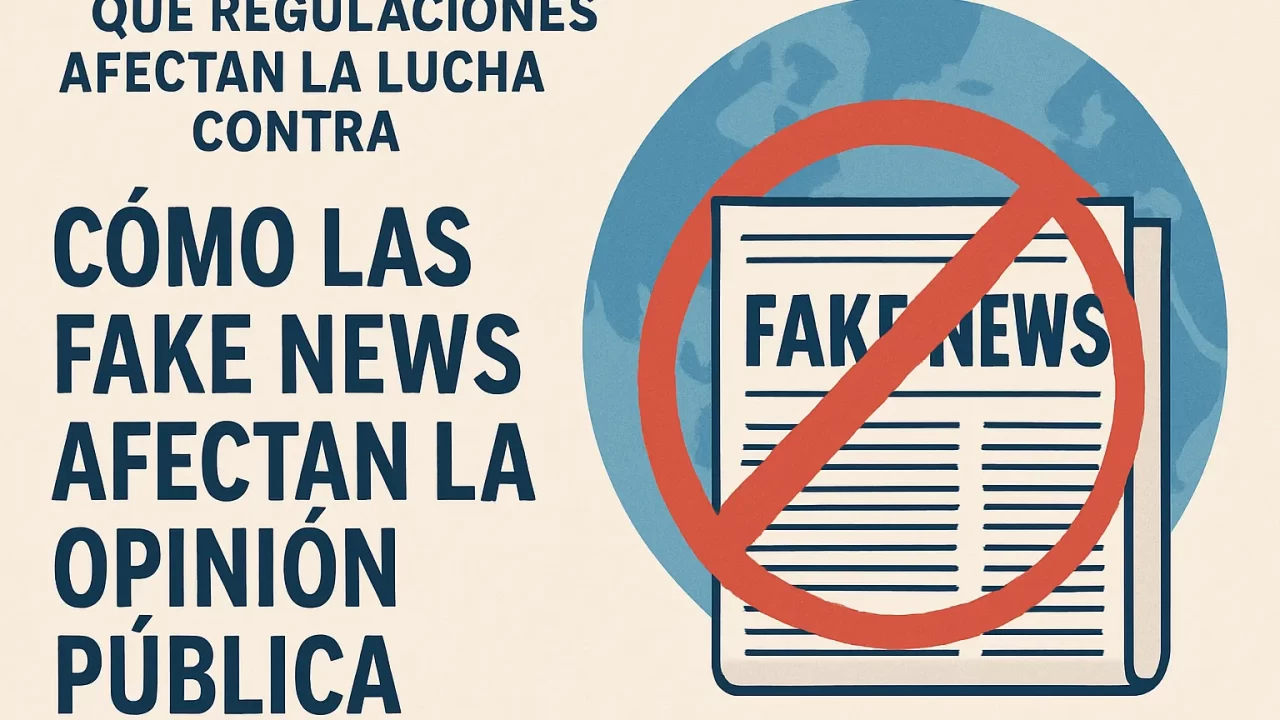 Cómo las Fake News Afectan la Opinión Pública: Regulaciones Clave en la Lucha Contra la Desinformación