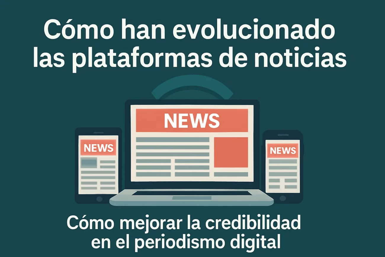 cómo han evolucionado las plataformas de noticias en Cómo mejorar la credibilidad en el periodismo digital
