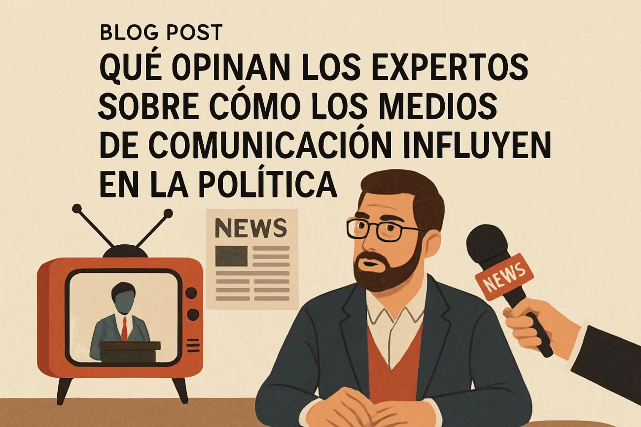 qué opinan los expertos sobre Cómo los medios de comunicación influyen en la política