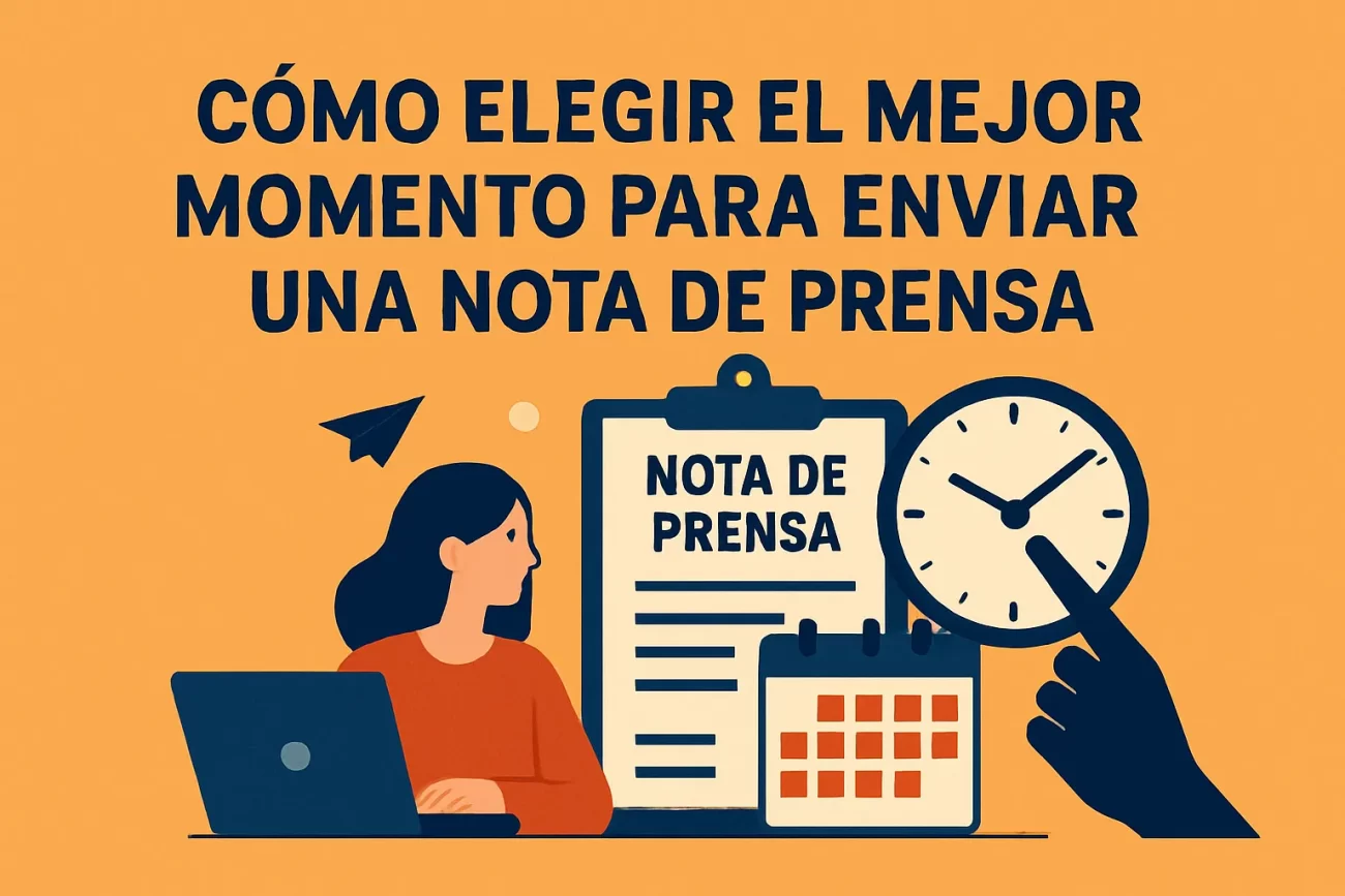 cómo conocer la historia de Cómo elegir el mejor momento para enviar una nota de prensa
