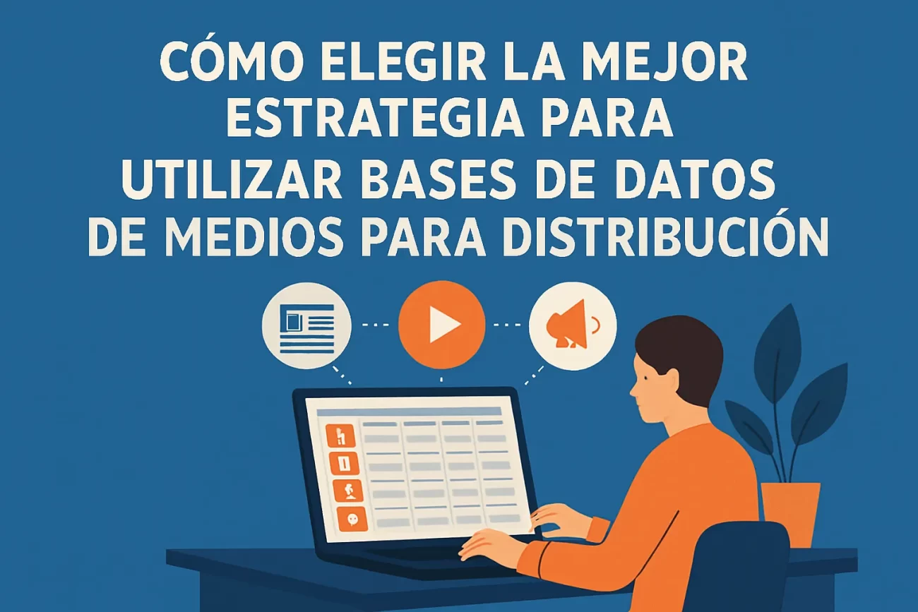 cómo elegir la mejor estrategia para Cómo utilizar bases de datos de medios para distribución