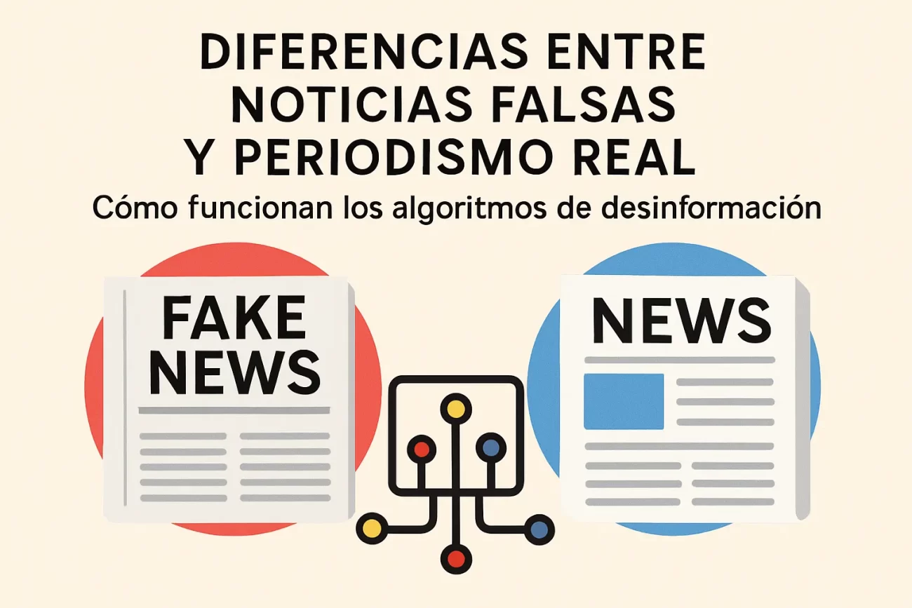 diferencias-entre-noticias-falsas-y-periodismo-real-Como-funcionan-los-algoritmos-de-desinformacion - Notadeprensa.eu diferencias entre noticias falsas y periodismo real Cómo funcionan los algoritmos de desinformación