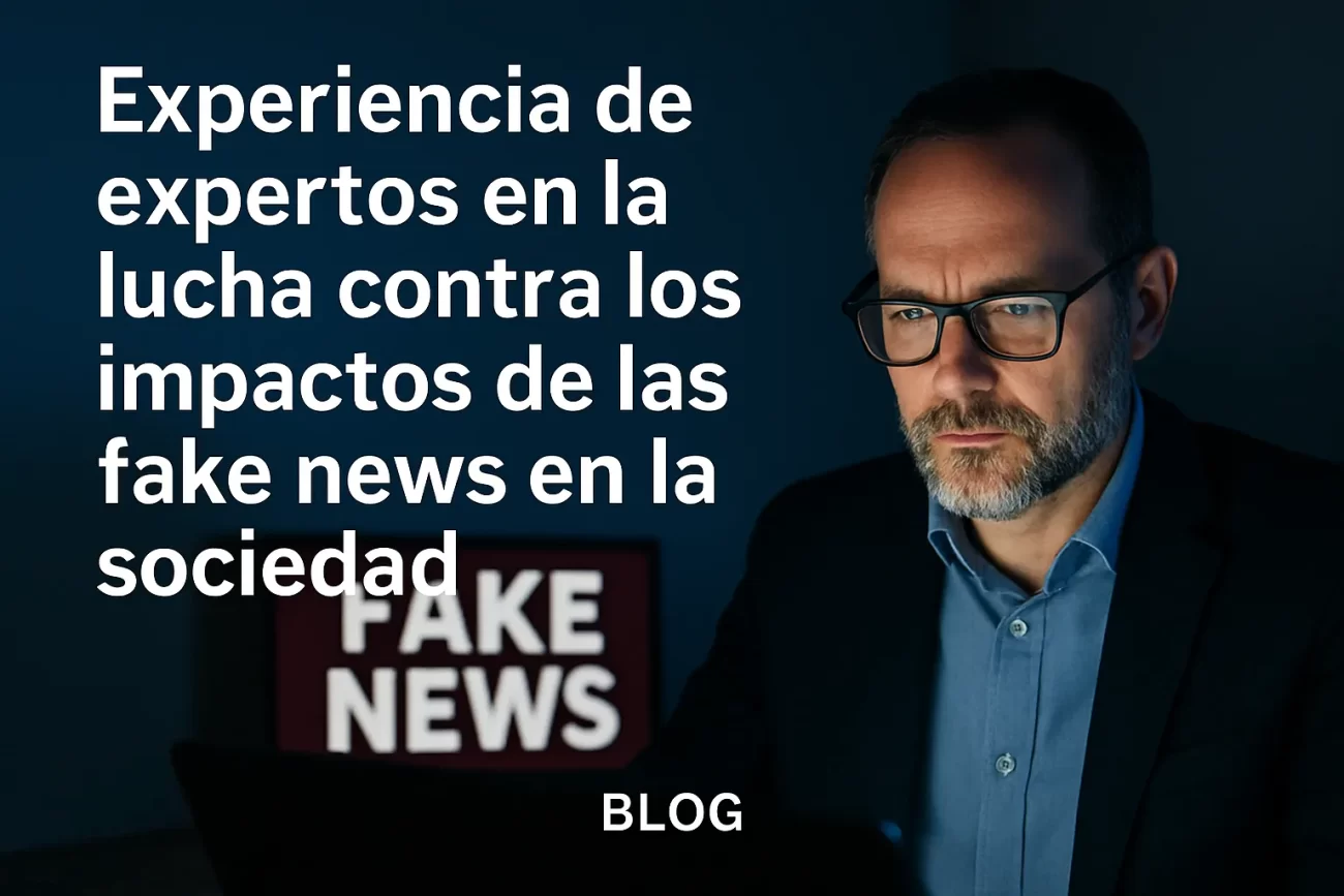 experiencia de expertos en la lucha contra Los impactos de las fake news en la sociedad