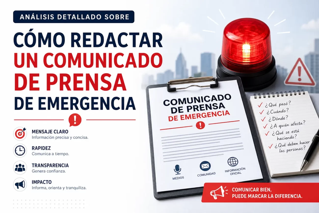 analisis-detallado-sobre-Como-redactar-un-comunicado-de-prensa-de-emergencia - Notadeprensa.eu análisis detallado sobre Cómo redactar un comunicado de prensa de emergencia