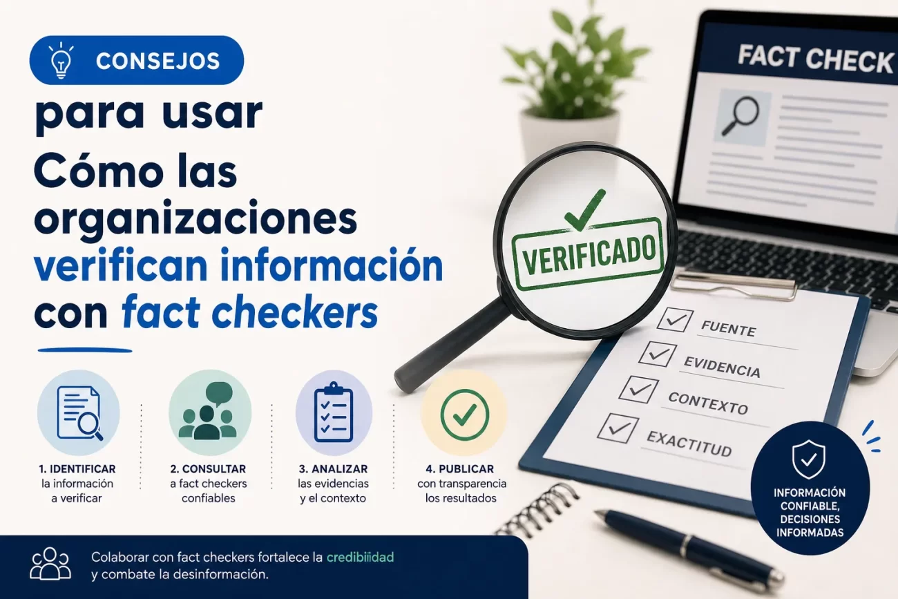 consejos-para-usar-Como-las-organizaciones-verifican-informacion-con-fact-checkers - Notadeprensa.eu consejos para usar Cómo las organizaciones verifican información con fact checkers